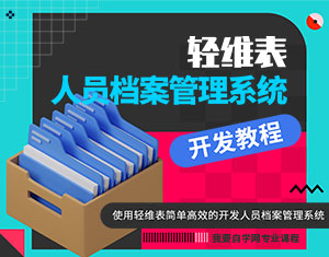 輕維表--人員檔案管理系統(tǒng)教程